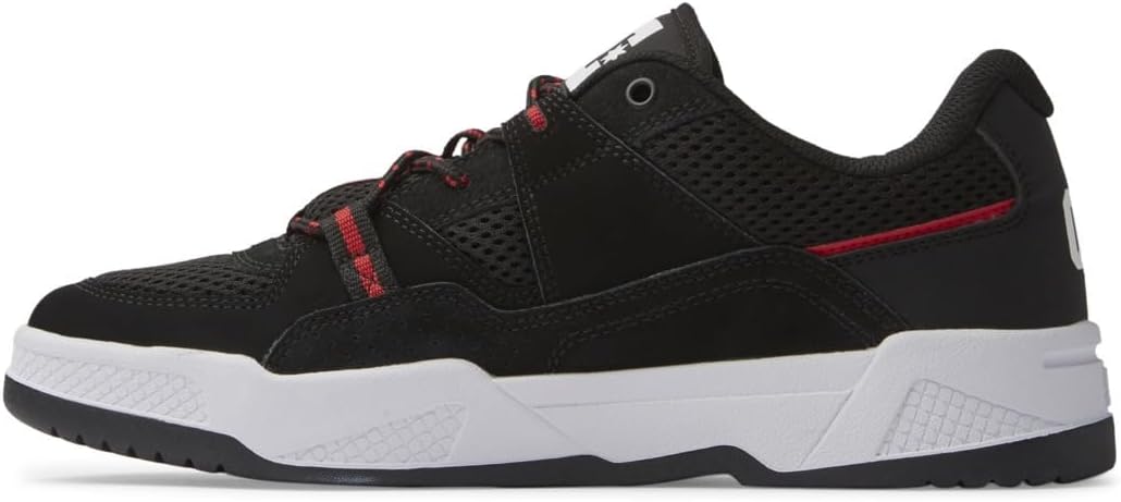 Кроссовки DC Shoes Construct для мужчин, черный/оранжевый — фото 3