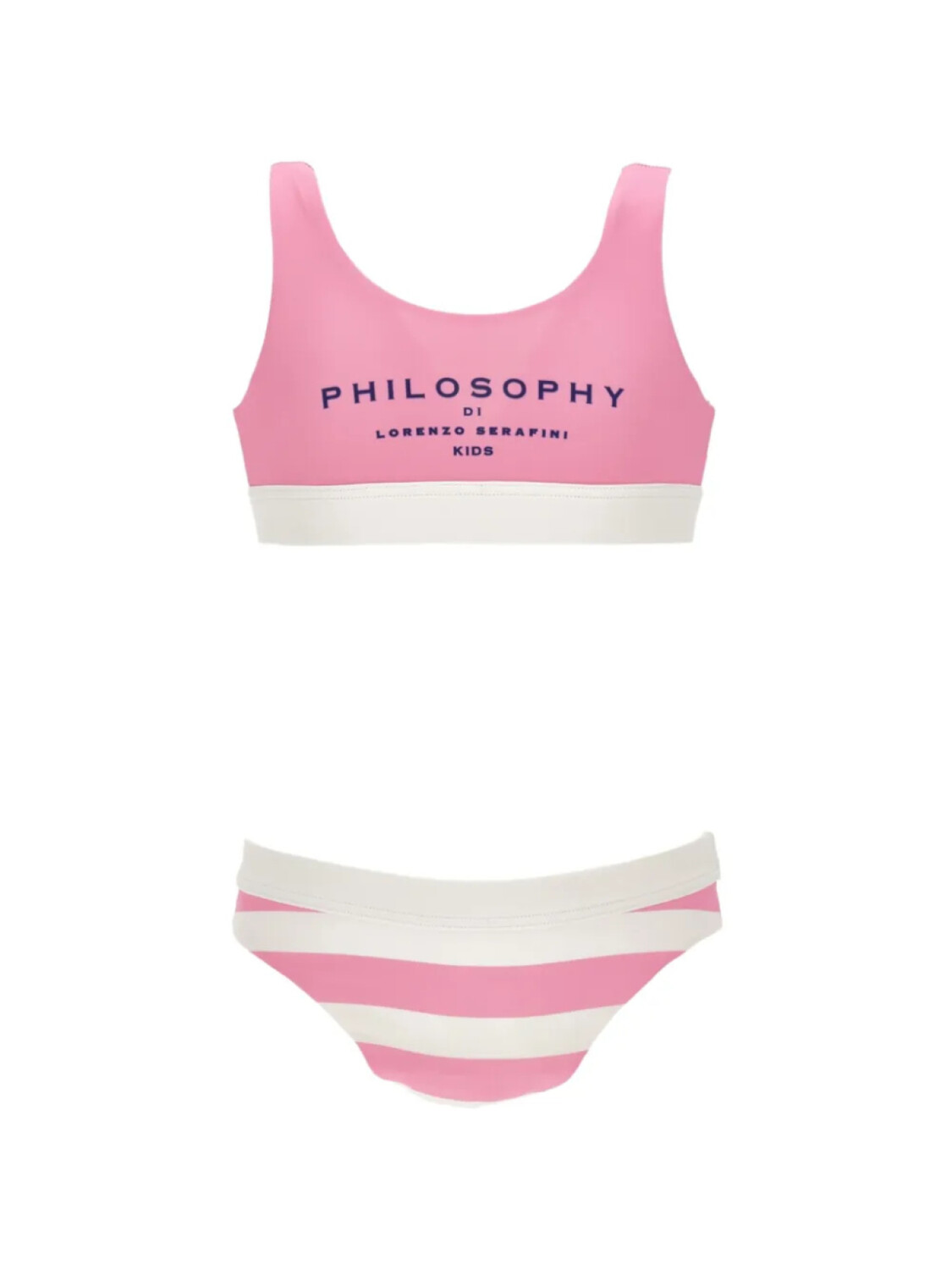 

Philosophy Di Lorenzo Serafini Kids бикини с логотипом, розовый