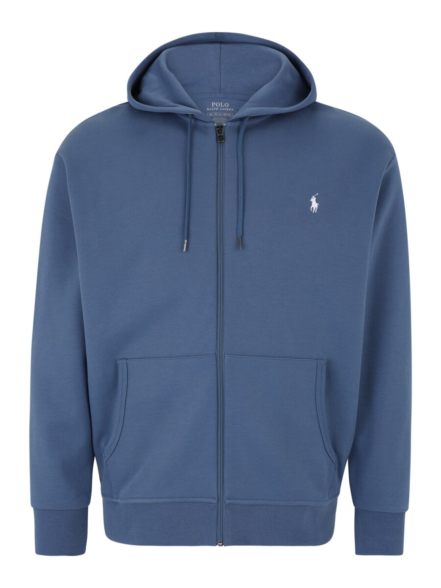 

Толстовка с капюшоном на молнии Polo Ralph Lauren Big & Tall, цвет Gentian