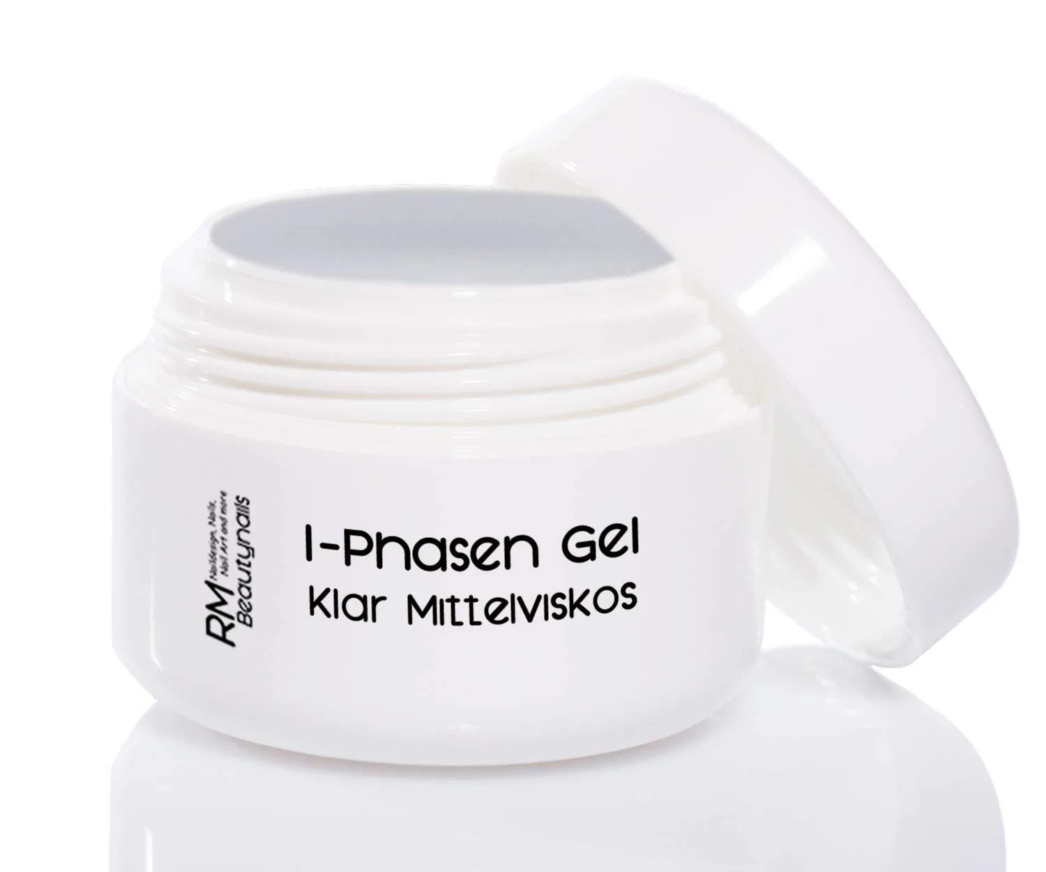 Однофазный УФ-гель All-In-One, прозрачный, средней вязкости, 50 мл Rm Beautynails