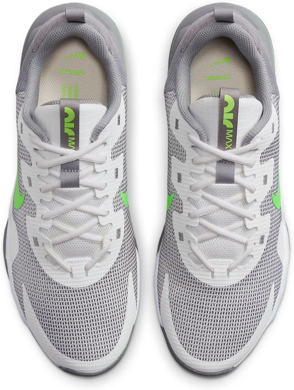 Мужские кроссовки NIKE Air Max Alpha 5, белый/зеленый — фото 4