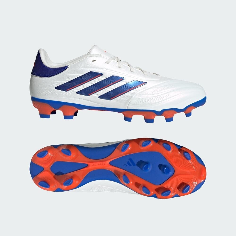 

Бутсы Adidas COPA PURE 2 LEAGUE HG/AG / for soil and artificial turf / COPA PURE 2 LEAGUE HG/AG, цвет White/Lucid Blue/Solar Red