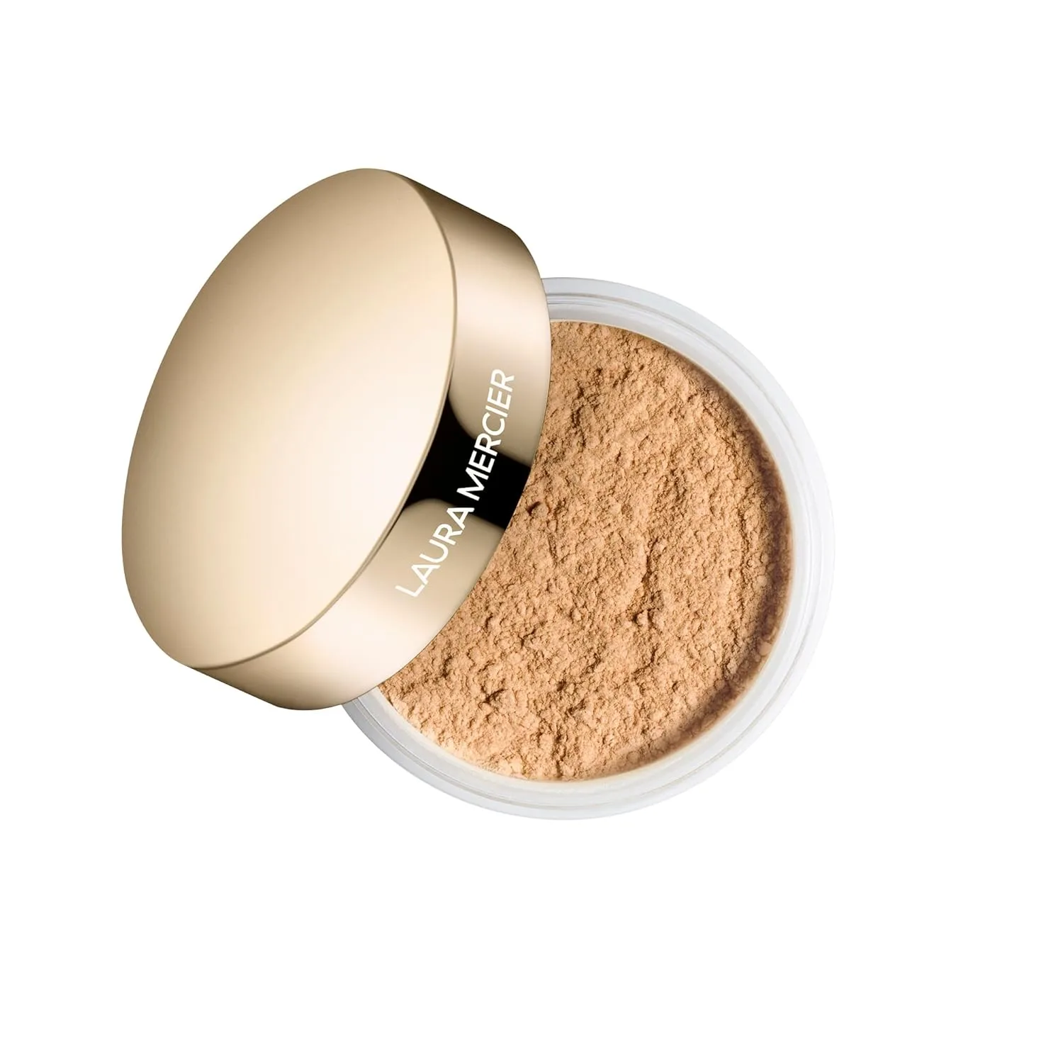 Рассыпчатая полупрозрачная фиксирующая пудра Laura Mercier Light Catcher: сияющий финиш, хайлайтер, разглаживает кожу и скрывает поры, стойкая, 2 оттенка для практически всех типов кожи., Honey Star - Golden Peach