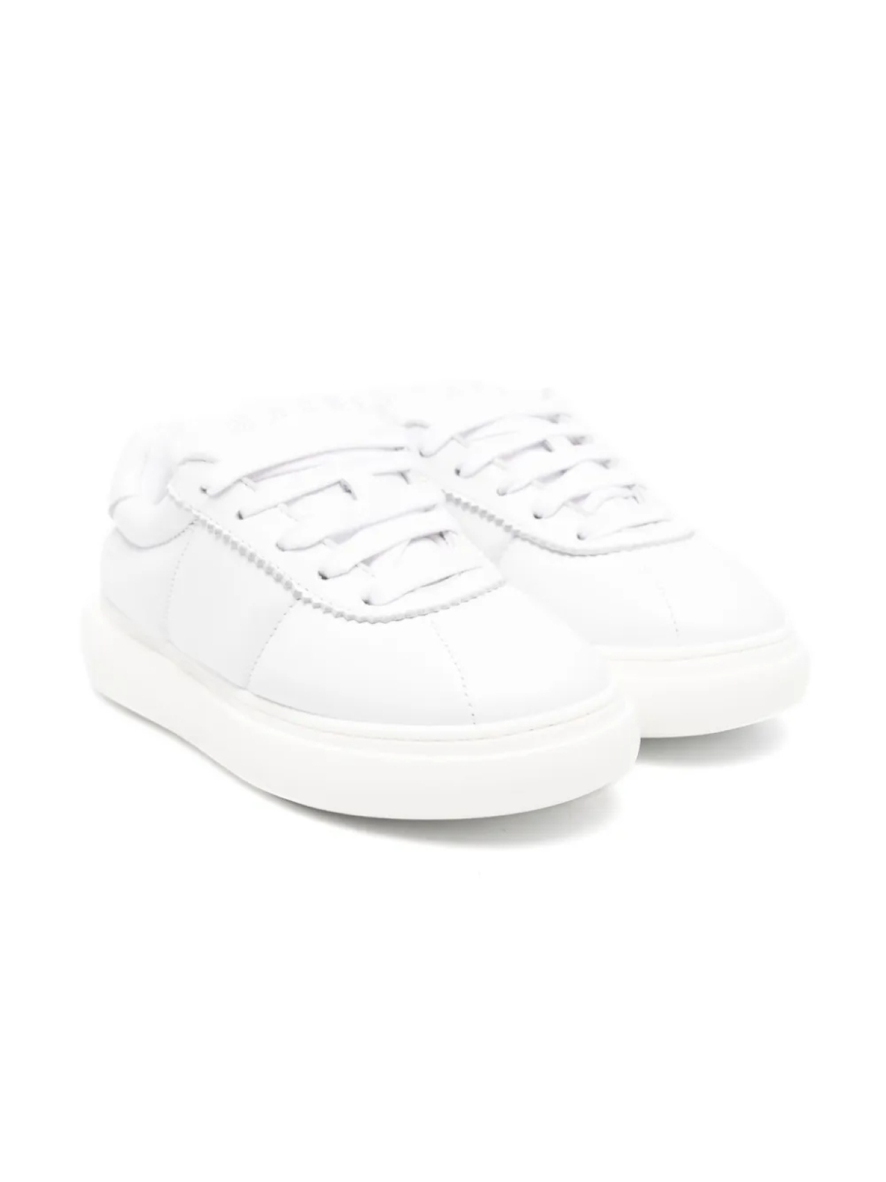 

Кроссовки с вышитым логотипом Marni Kids, белый