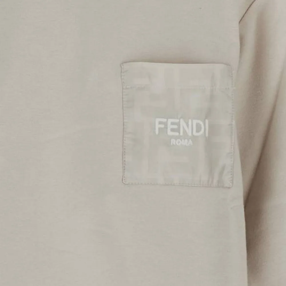 FENDI Свитшот бежевый для малышей — фото 4