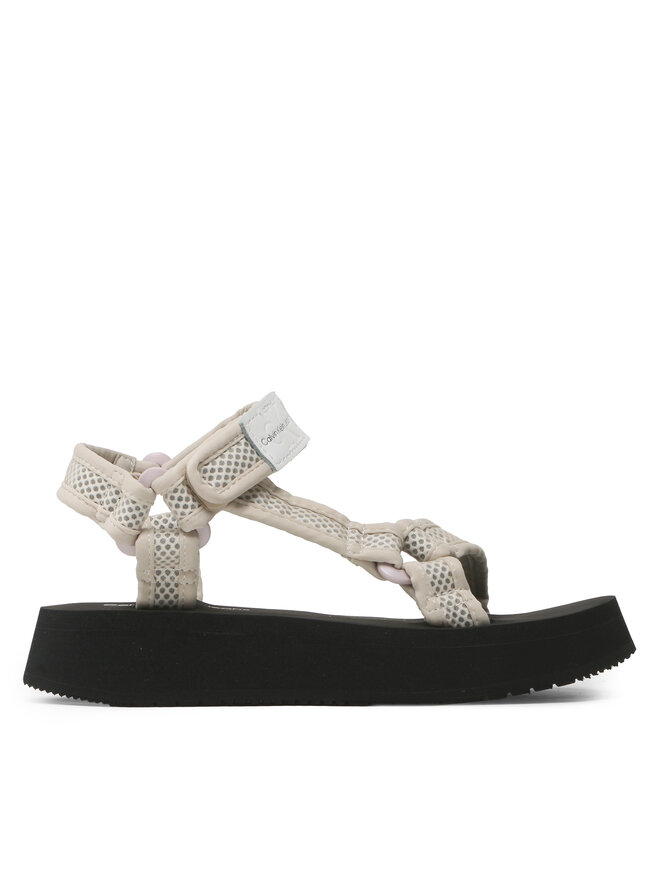 

Сандалии Calvin Klein Jeans Prefresato Sandal Webbing Mesh YW0YW00969, бежевый