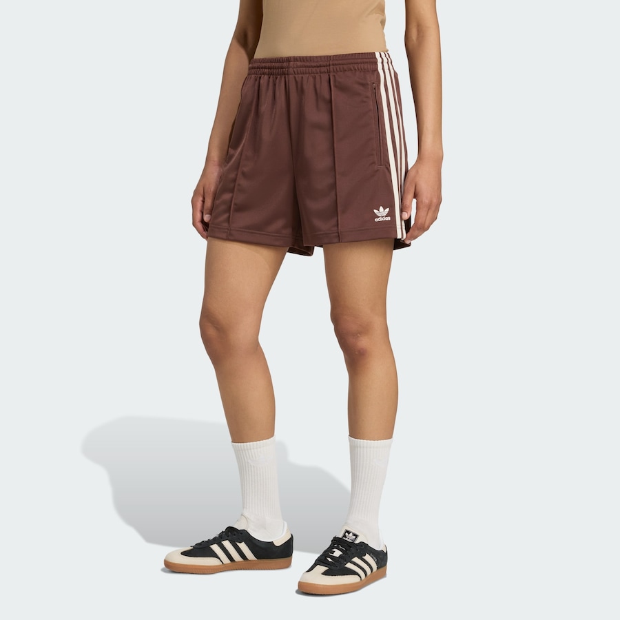 Брюки свободного кроя ADIDAS ORIGINALS Firebird, шоколадный — фото 2