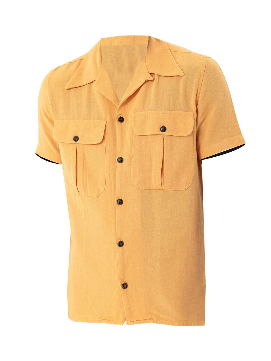 

Повседневная рубашка Dandalo Regular fit Button Up Shirt, цвет mustard
