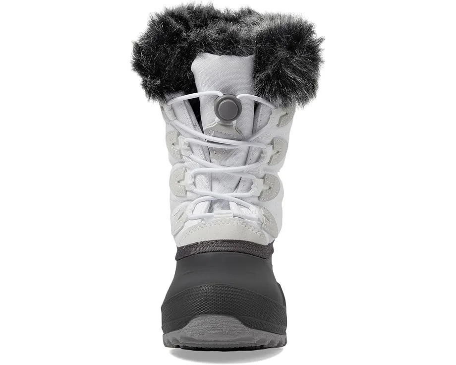 Ботинки Kamik Kids Snowangel (Toddler/Little Kid/Big Kid), White/Black Sole — фото 2