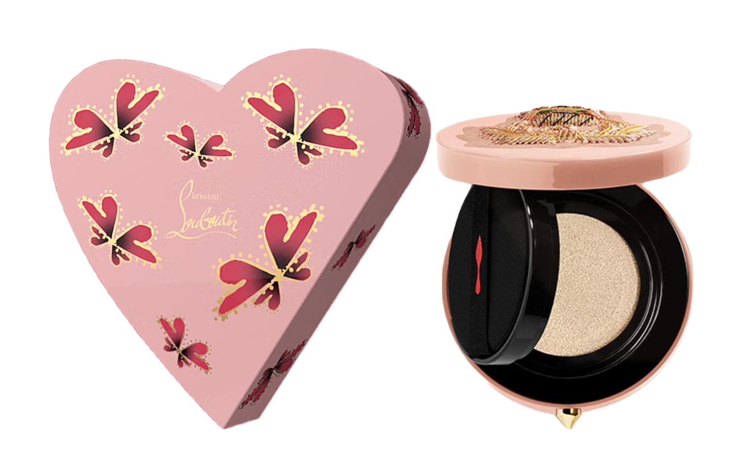 

CL Diamond Shiny Air Cushion тональная основа для коррекции тона кожи 15г Christian Louboutin