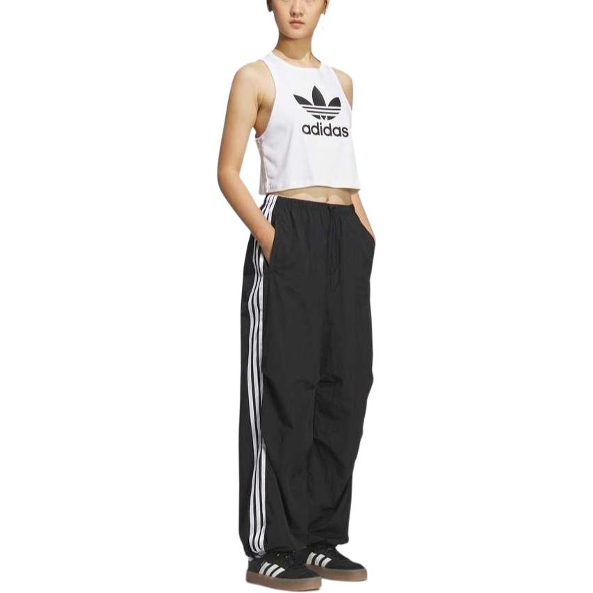 Вязаные спортивные штаны Women's Adidas Originals, черный — фото 4