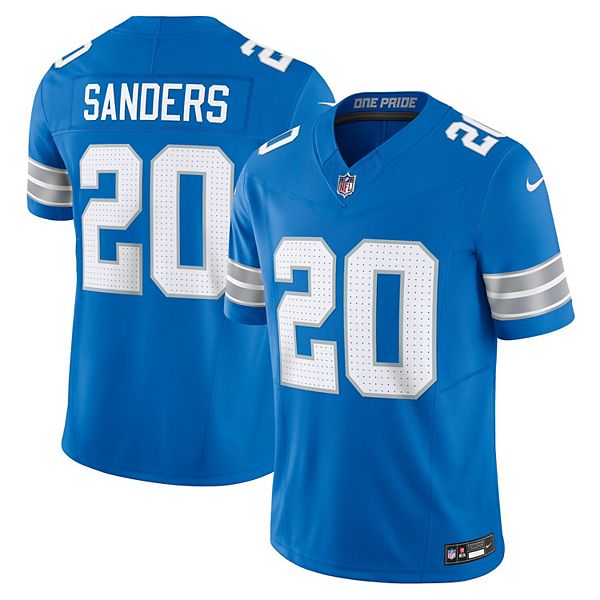 

Мужская футболка Barry Sanders синяя Detroit Lions Vapor FUSE Limited Nike