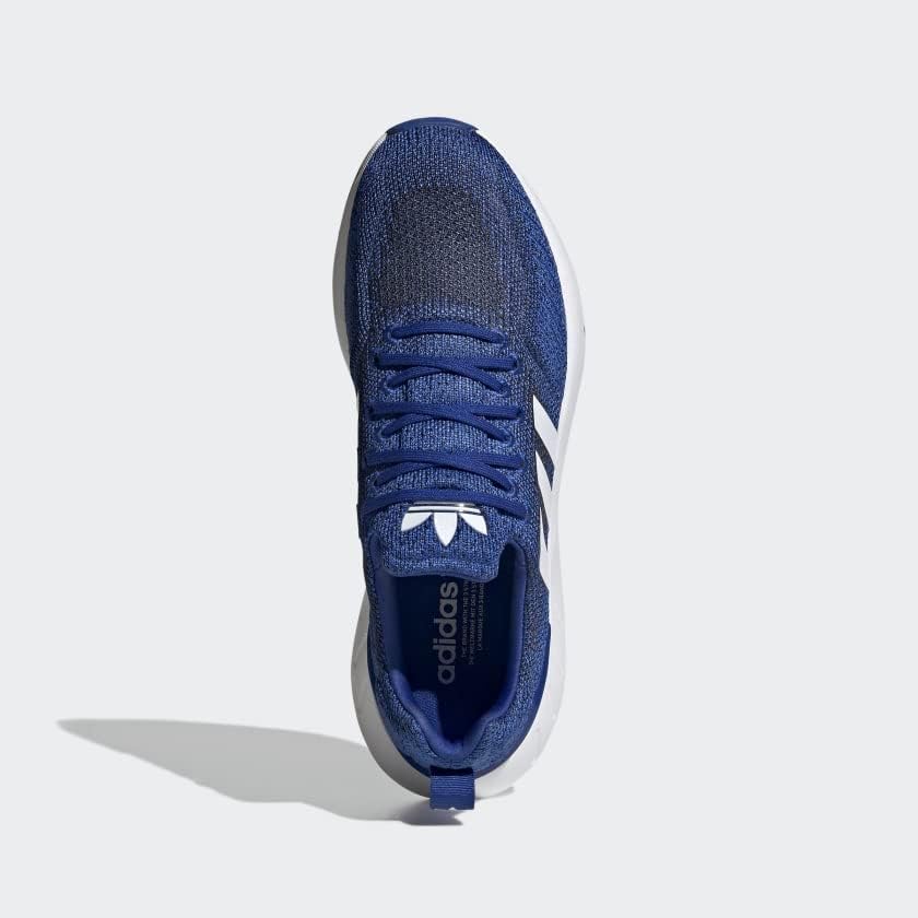 Мужские кроссовки adidas Swift Run 22, белый/синий — фото 3