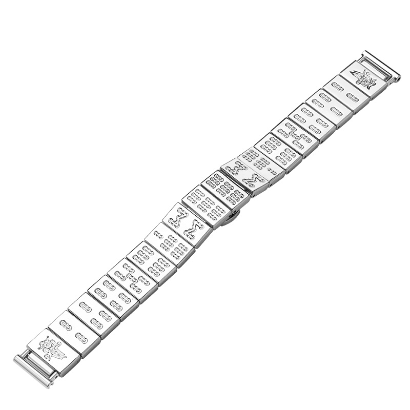 

CHENSONG Часы Watch Band Huawei Compatibility Stainless Steel Material, 【Silver】All color stripes