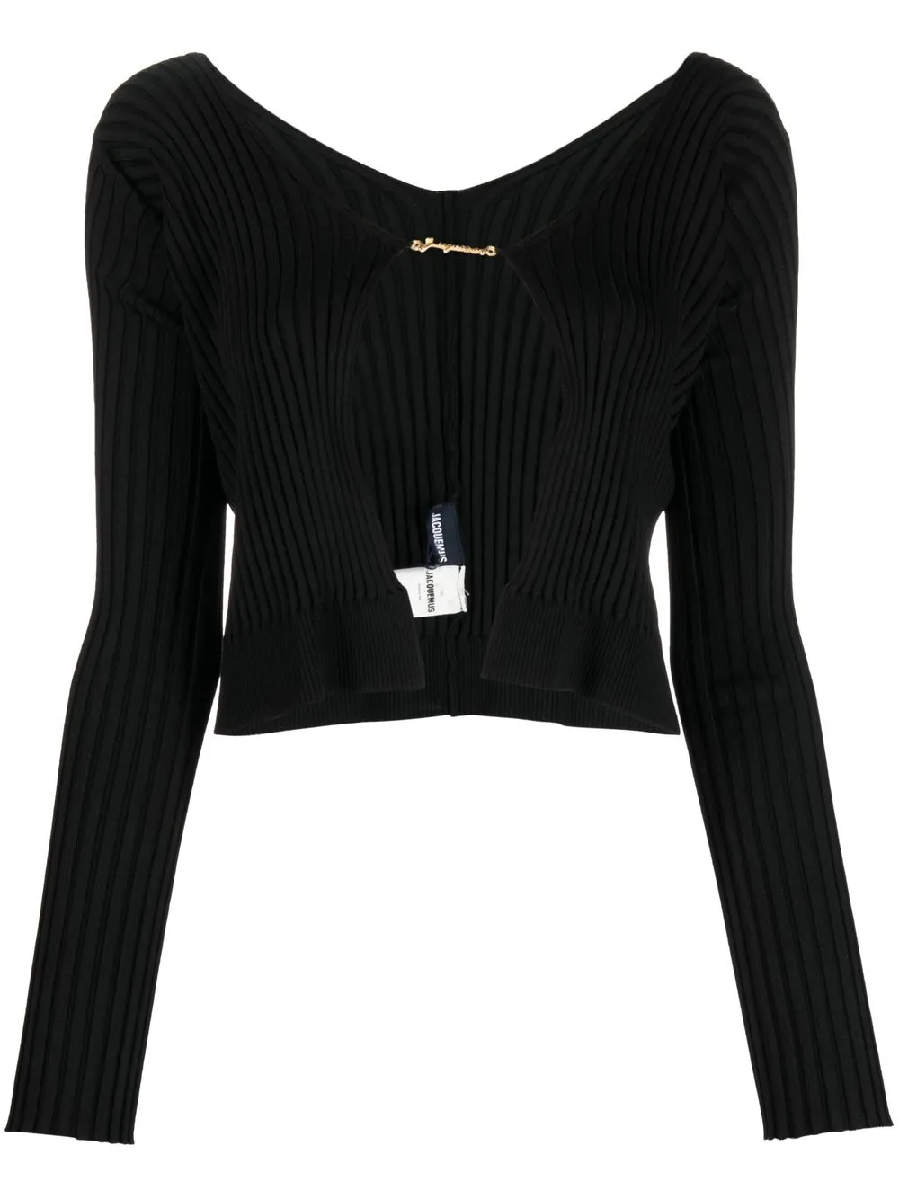 

Кардиган La Maille Pralu Longue JACQUEMUS, черный