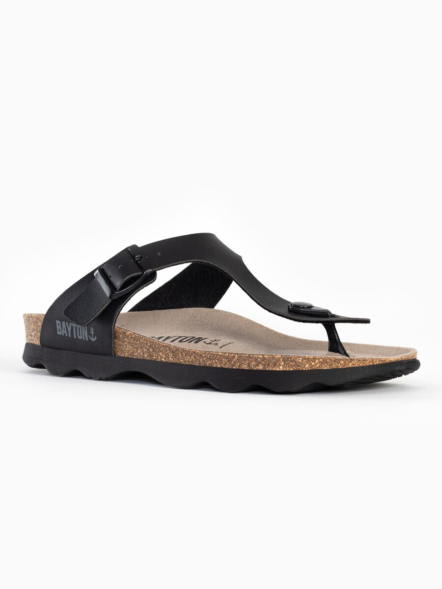 Сандалии с т-образным ремешком Bayton T-Bar Sandals Mercure, черный — фото 2