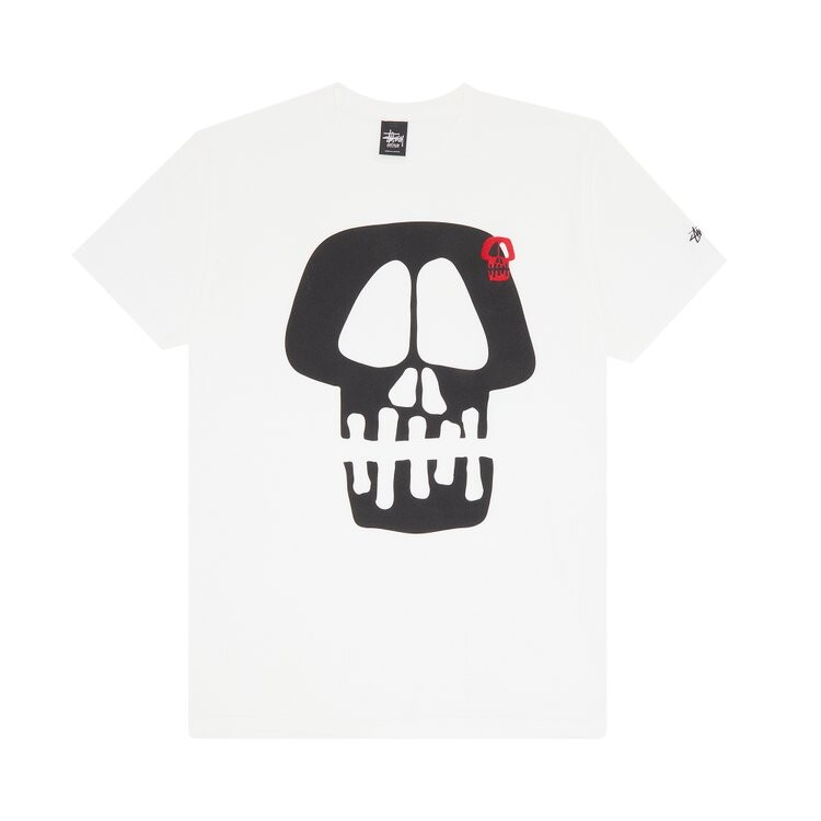 

Футболка Stussy Jumbo Skull 'White', белый