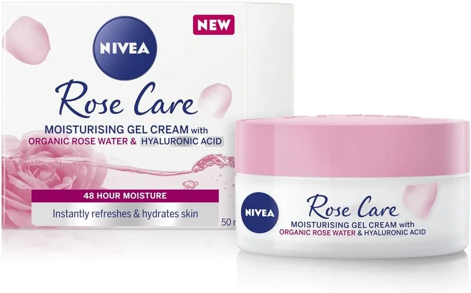 Крем для лица Nivea — Дневной Soft Rose с гиалуроновой кислотой и розовой водой, 50 мл