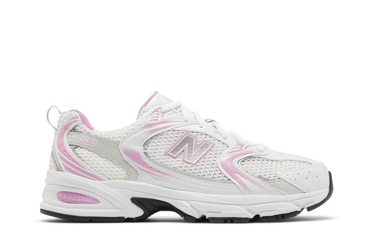 Кроссовки New Balance 530 'White Raspberry', белый — фото 2