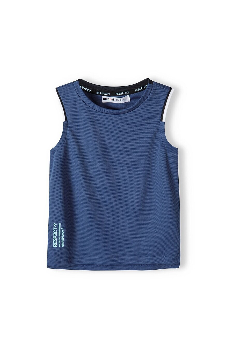 

Спортивная футболка MINOTI Performance Shirt, цвет marine blue/light blue