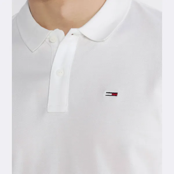 Рубашка поло стандартного кроя Tommy Hilfiger, белый — фото 4