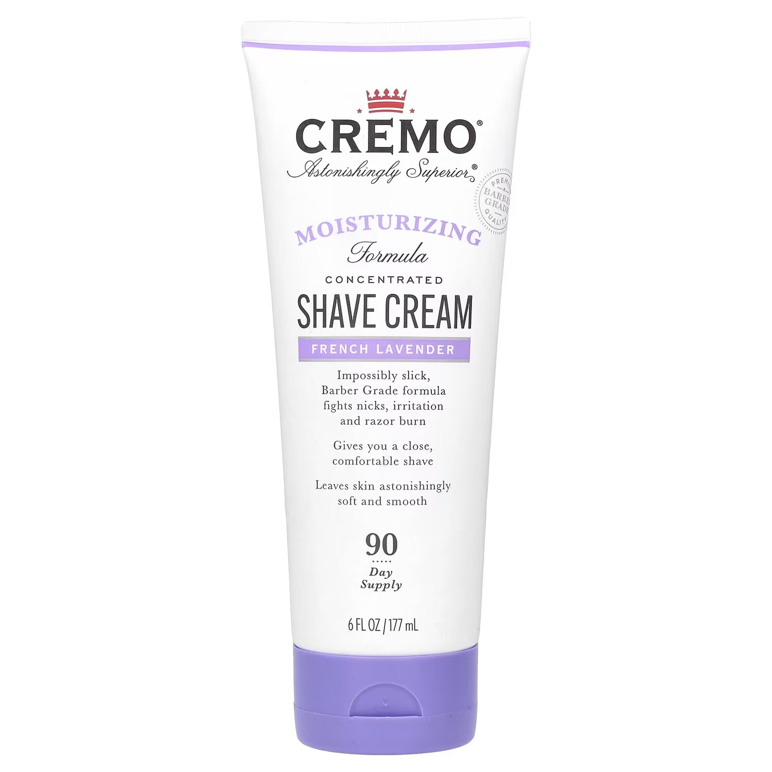 

Крем для бритья Cremo французская лаванда, 177 мл