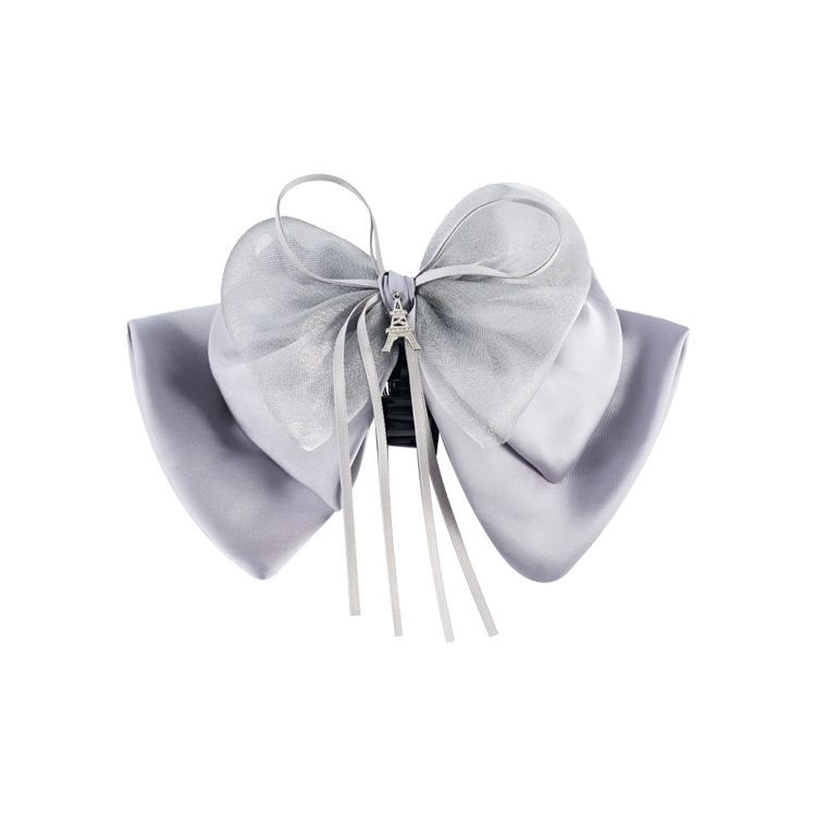 

Полиэстеровые заколки для волос Women's ELLE, cool mist серый