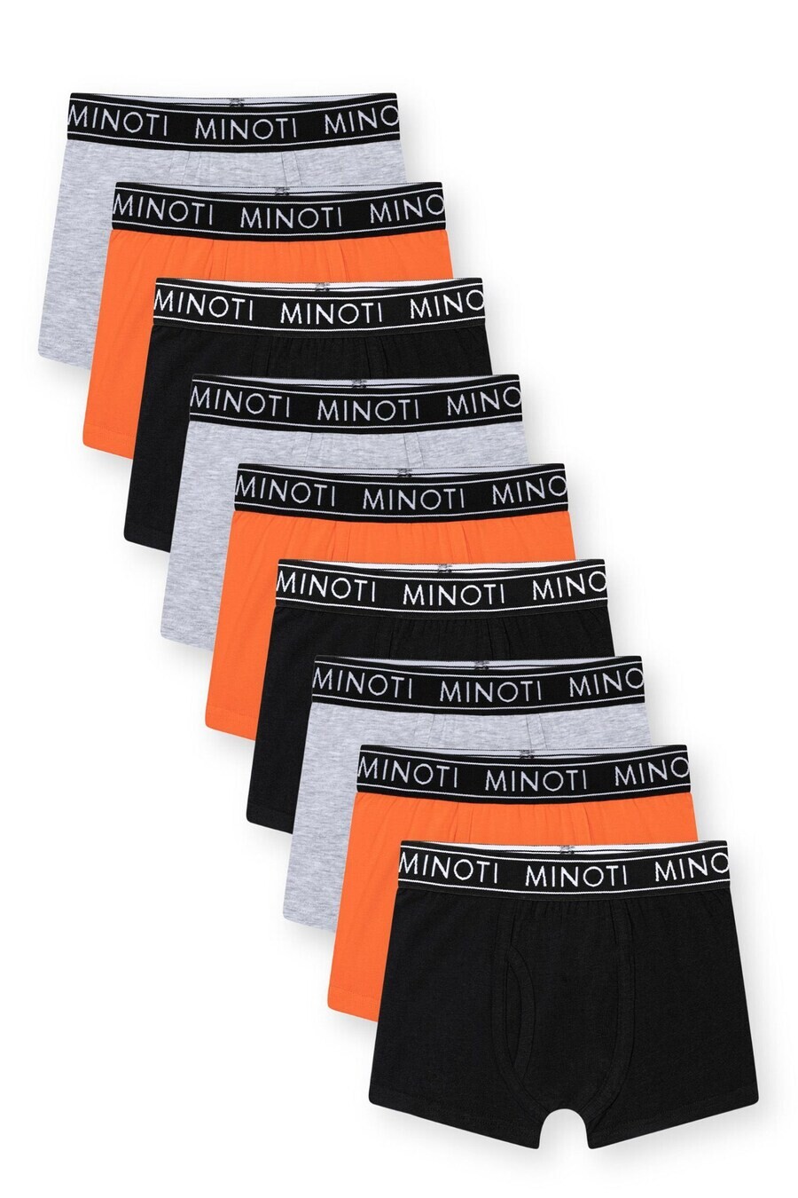 

Брюки MINOTI Underpants, серый/оранжевый/черный