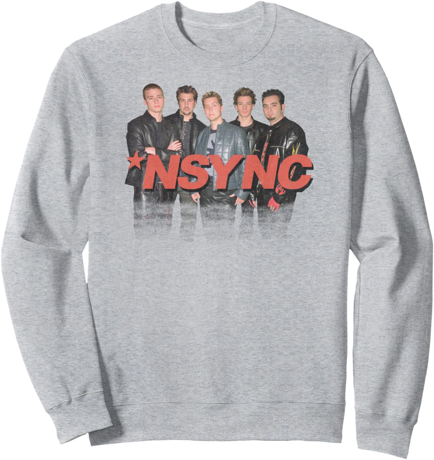 

Официальная толстовка NSYNC Right Through You, серая, Серый, Официальная толстовка NSYNC Right Through You, серая