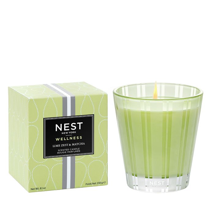 

Классическая ароматическая свеча NEST Fragrances Lime Zest & Matcha, 8,1 унции NEST New York, зеленый