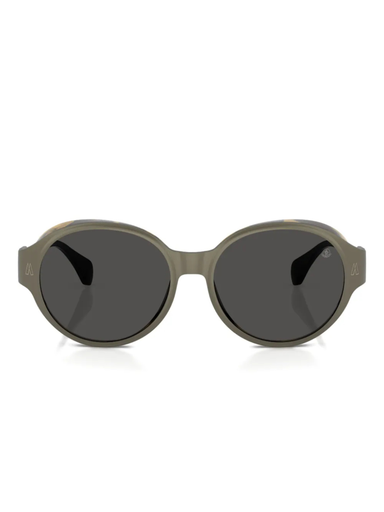 

Солнцезащитные очки в круглой оправе Moncler Eyewear, зеленый