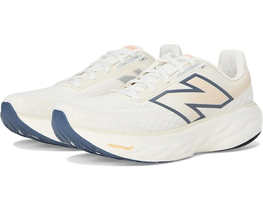 Кроссовки New Balance Fresh Foam X 1080v14, Sea Salt/Vintage Indigo/Hot MangoSee All 16