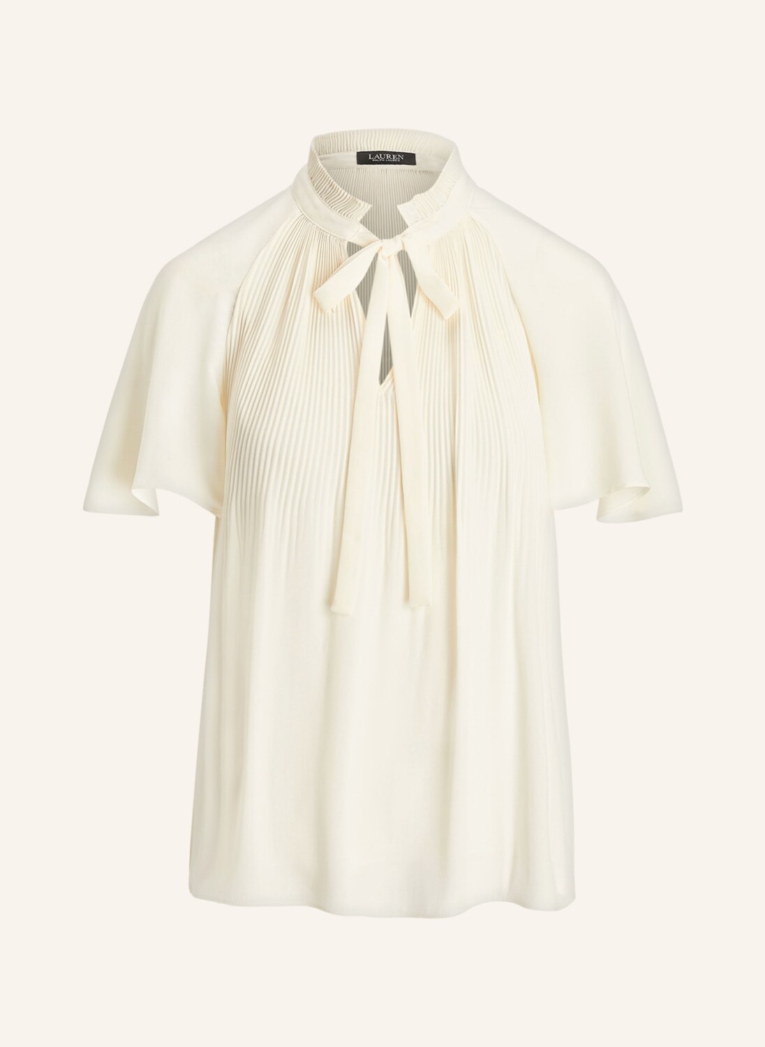 

Блуза LAUREN RALPH LAUREN mit Plissees, кремовый