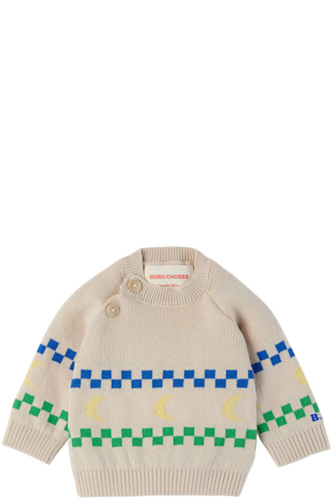 

Свитер Baby Beige Beneath The Moon Bobo Choses