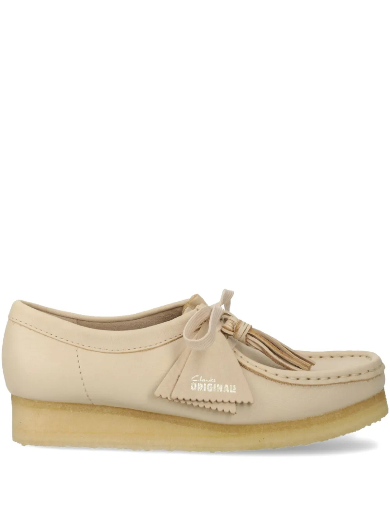 Мокасины Clarks Originals Wallabee, нейтральный