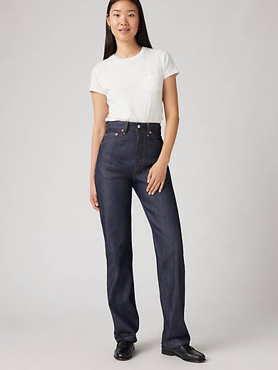 

Женские джинсы 701 1950-х годов Levi's, цвет Dark Indigo Organic - Dark Wash