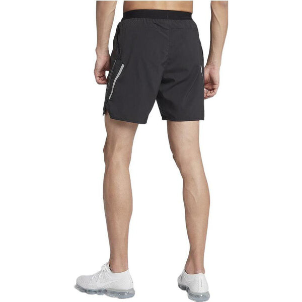 Шорты men's solid color breathable logo quick dry shorts black Nike, мультиколор — фото 4