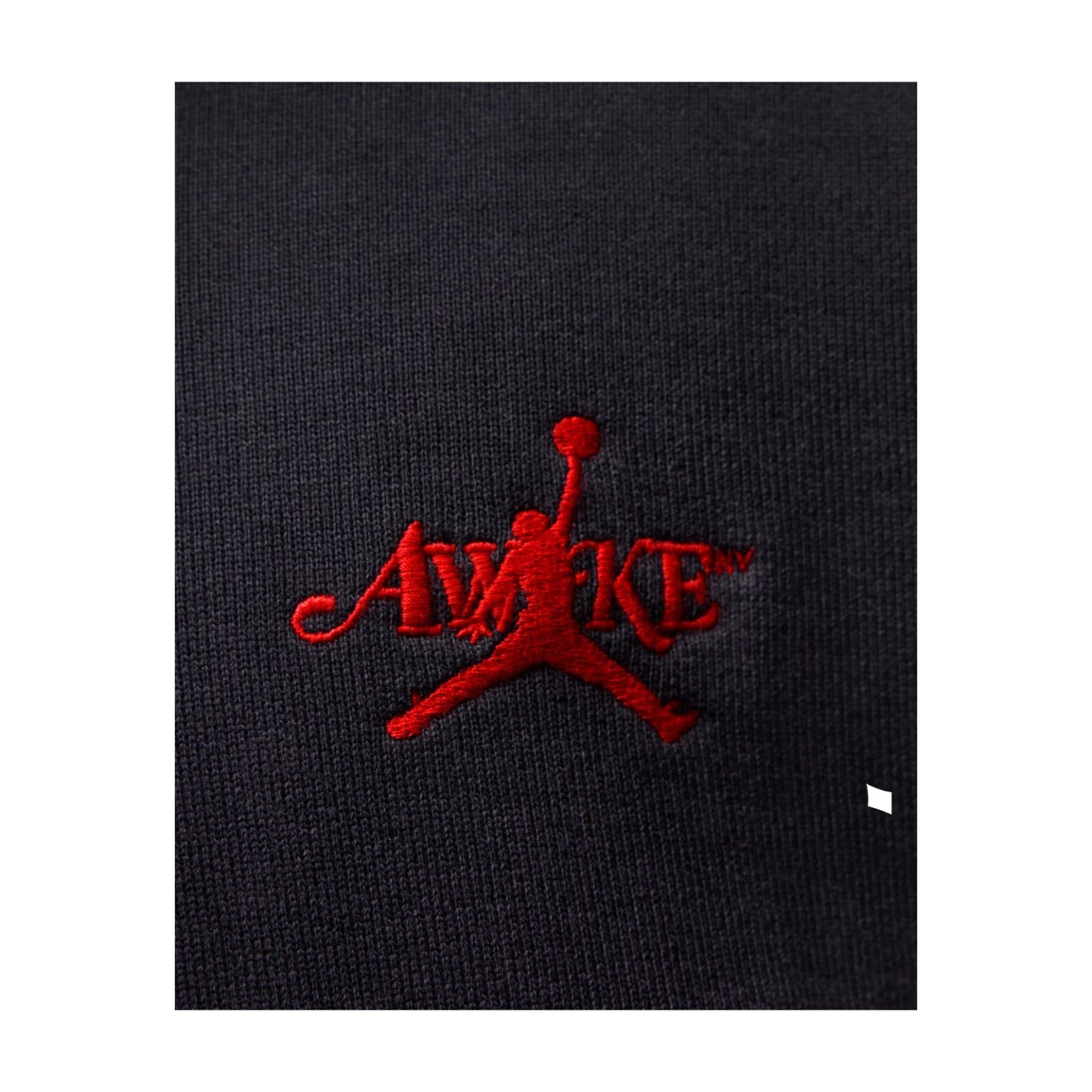 Худи Air Jordan x Awake NY Fleece 'Black Sail University Red' — фото 3