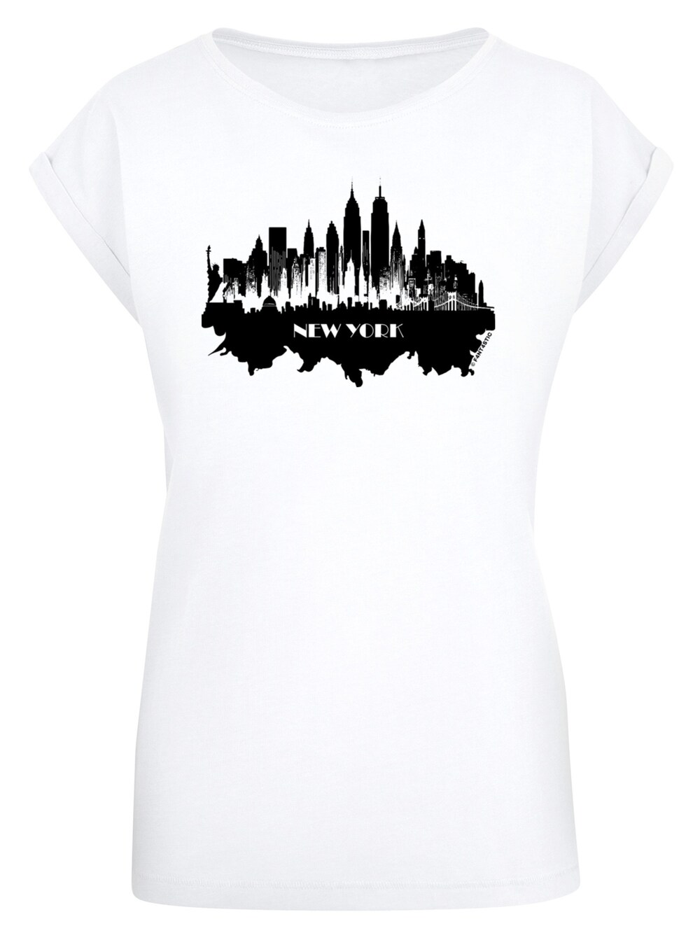 

Рубашка F4Nt4Stic Cities Collection - New York skyline, белый