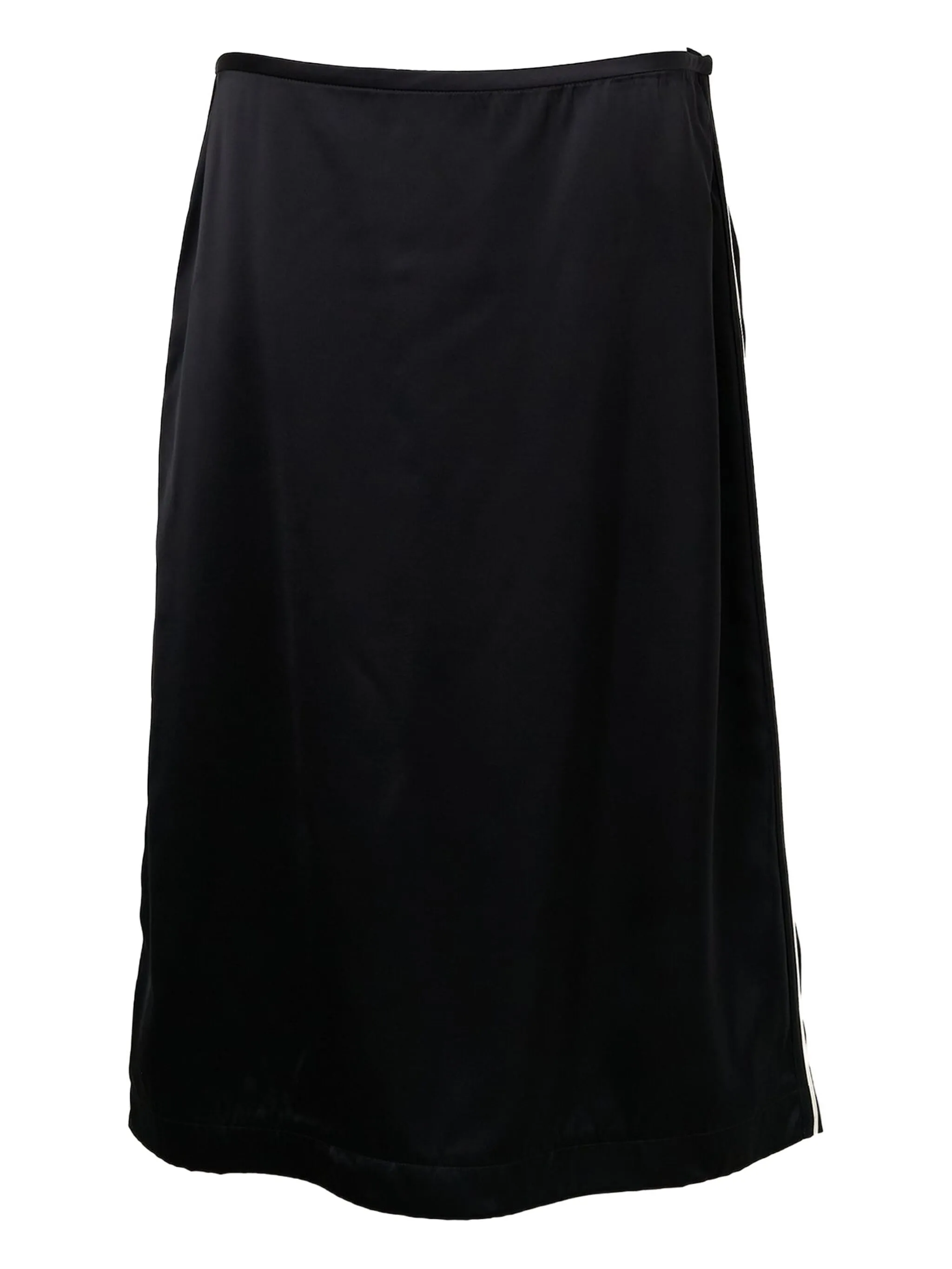 

Юбка в боковую полоску Jil Sander, черный
