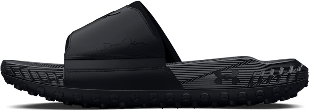 

Under Armour мужские сланцы Project Rock 3, (001) Black/Black/Pitch Gray