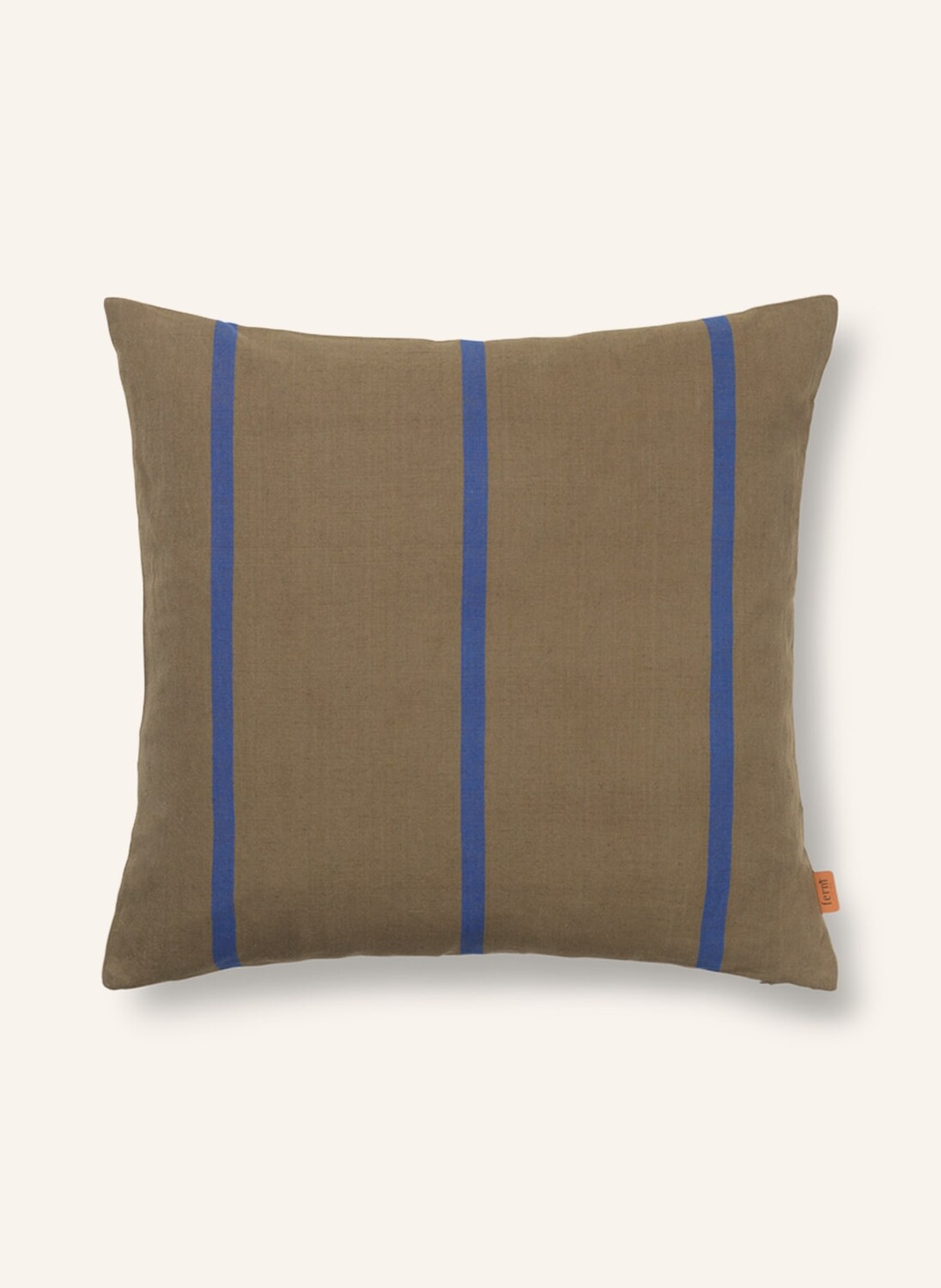 

Декоративная подушка Ferm Living GRAND, 48x48 см, цвет oliv/blau