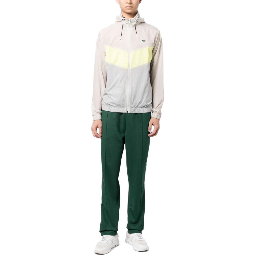 Packaway логотип вышитый Bomber Jacket LACOSTE, белый — фото 3