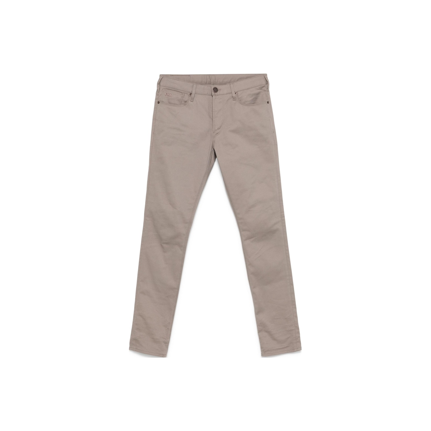 

Джинсы с логотипом на бляшке Slim Fit EMPORIO ARMANI, Taupe
