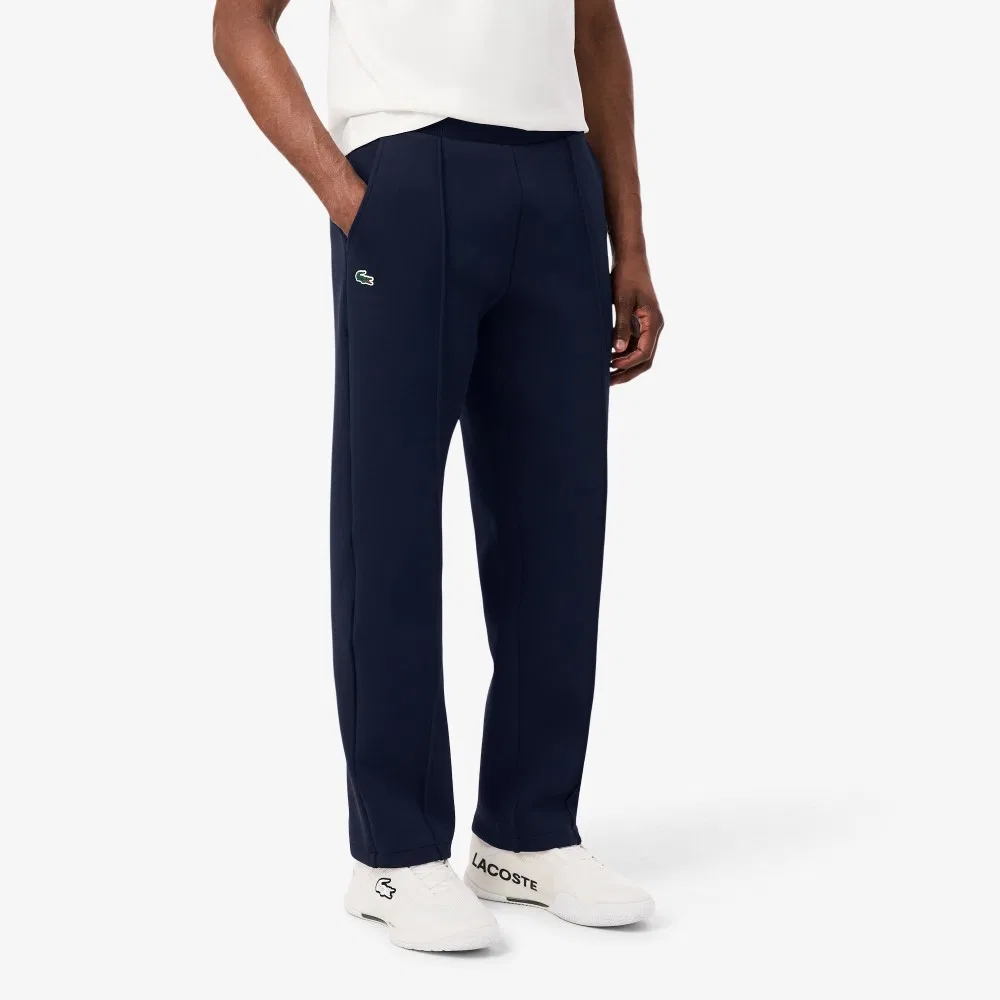 Мужские теннисные брюки Heritage тёмно-синие от Lacoste — фото 2