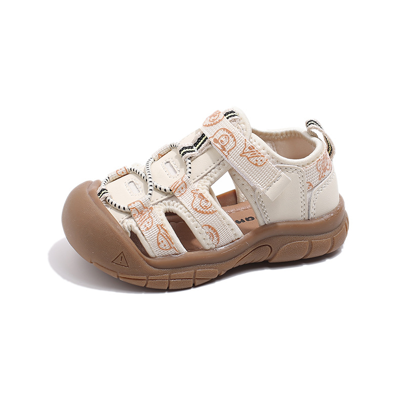 

Износостойкие низкие детские сандалии для детей от 3 до 7 лет Neon, хаки