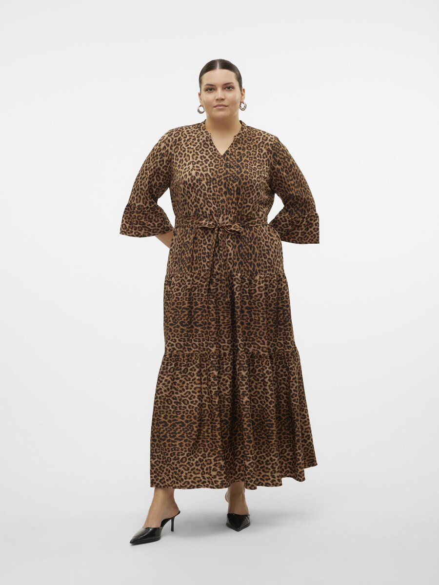

Платье Vero Moda Curve, коричневый