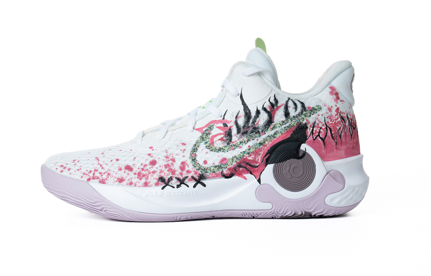 

Кроссовки Nike KD Trey 5 Vintage Basketball Shoes Unisex Mid-top White, розовый