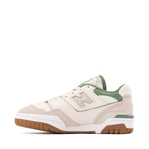 

Кроссовки Womens New Balance 550 Athletic Shoe, белый/мятный/зеленый