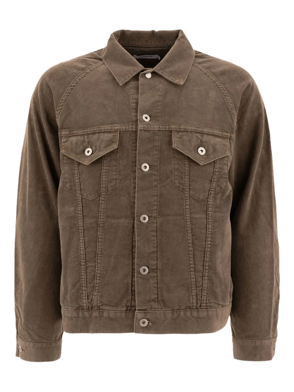 

Вельветовая куртка с застежкой на пуговицы nonnative, коричневый